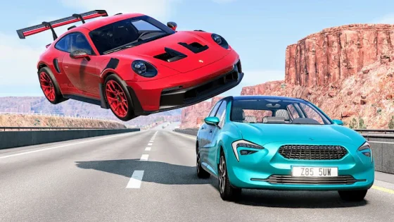 Car Crashes Marathon 2024 #1 - BeamNG Drive CrashBoomPunk