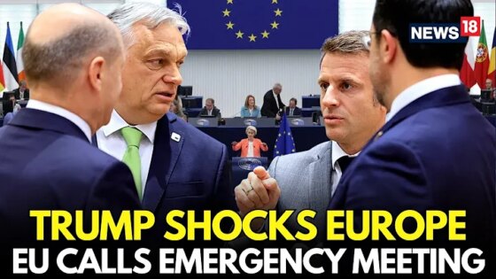 LIVE Trump Sparks EU Emergency Summit with Shocking Greenland Tariff Threat New Trade War Coming?