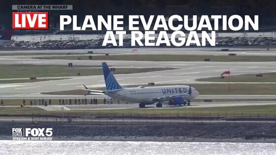 Emergency response at Reagan National Airport after security incident on arriving flight FOX 5 DC