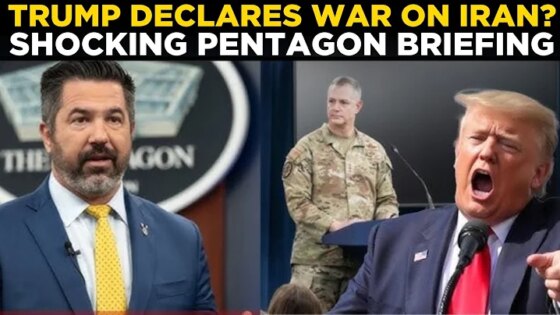 US NEWS LIVE Trump Declares War on Iran? Pentagon in Emergency Briefing Amid Houthi Attacks