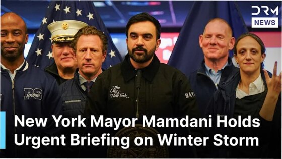 New York Mayor Mamdani Holds Emergency Winter Storm Briefing DRM News AL1F