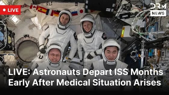 LIVE: ISS Crew-11 Returns Early Due to Serious Medical Emergency in Orbit AI1G
