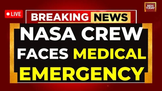 NASA Emergency LIVE NASA Crew 11 Emergency Exit From ISS NASA News India Today LIVE