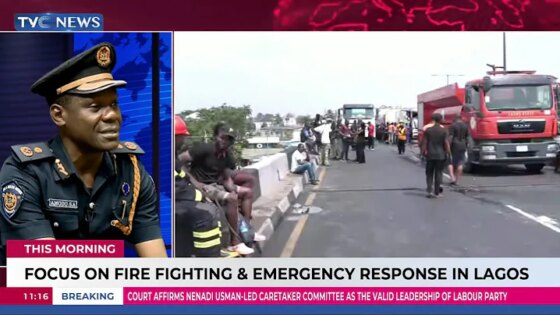 Shakiru Amodu Assesses Lagos Firefighting