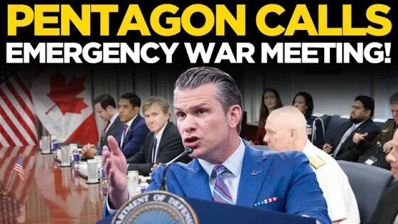 US News LIVE Pentagon Calls Emergency War Meeting Amid Rising Global Tensions Trump News LIVE