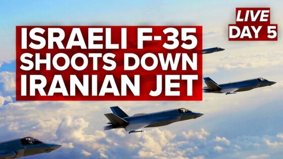 WAR UPDATE: Air Superiority Over Iran! Israel F-35 Shoots Down Iranian Fighter Jet CBN News