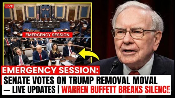 EMERGENCY SESSION: Senate Votes on Trump Removal — Live Updates Warren Buffett BREAKS SILENCE