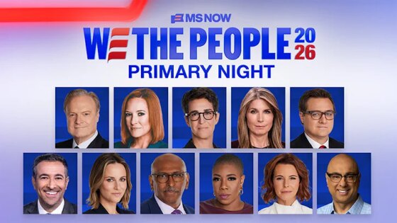 MS NOW's special 'We The People' primary coverage Audio Only