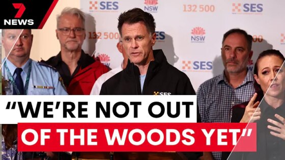 NSW Premiere provides an update on NSW emergency 7NEWS