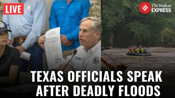 Texas Flood Disaster LIVE: Kerr County Holds Emergency News Briefing US Flood 2025 US News