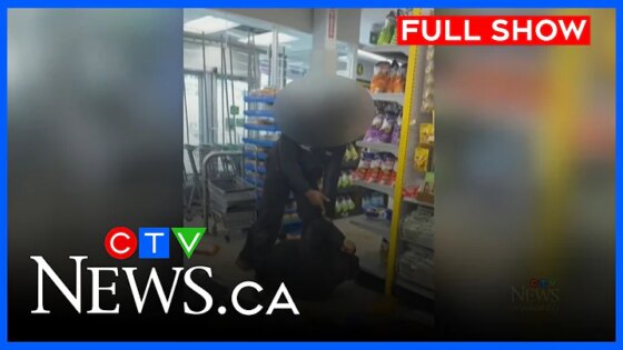 Alleged assault of shoplifter caught on camera CTV News Winnipeg at Five for Mar. 2