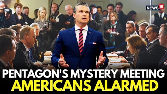 Hegseth Summons 800 Top Generals for Emergency Meeting Pentagon Shakeup 2025 US News Live-N18G