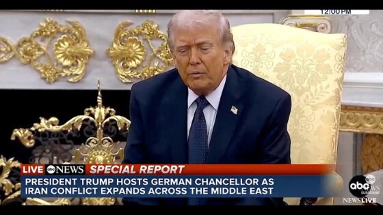 President Trump holds bilateral meeting with German Chancellor Merz: ABC News Special Report