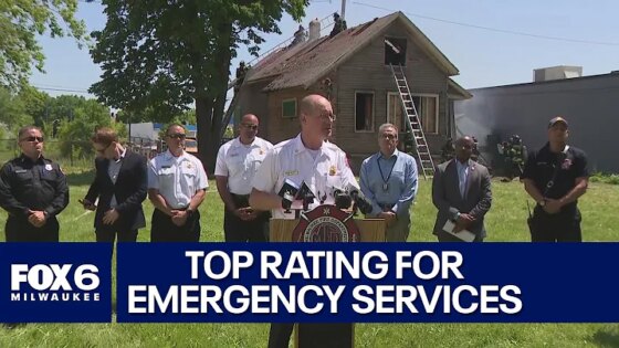 Milwaukee emergency fire services gets top insurance rating FOX6 News Milwaukee