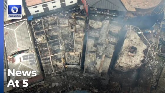 Afriland Towers Fire