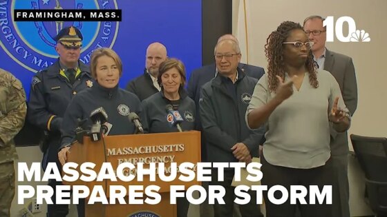 Gov. Maura Healey declares state of emergency in Massachusetts ahead of blizzard