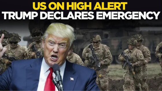 Trump LIVE: US On High Alert? Trump Issues Urgent Warning Trump's Emergency Announcement LIVE