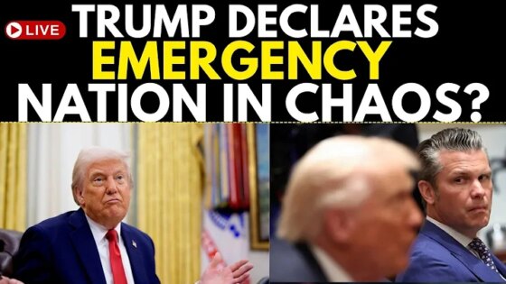 LIVE: Trump's SHOCKING Emergency Declaration Trump Calls For Urgent Meeting US News LIVE