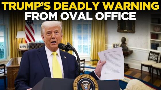 Trump Speech LIVE US President Just Declare Emergency Trump's Message To America US NEWS LIVE