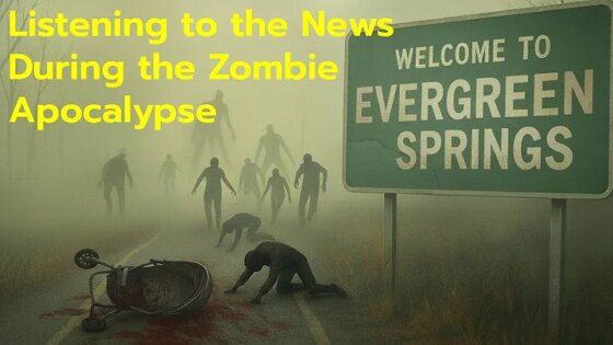 Fog Zombie Apocalypse Ambience Emergency News Apocalypse Radio Horror Drama Survival Broadcast